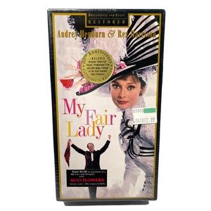 My Fair Lady VHS 1994 2-Tape Set Sealed 30th Anniversary Edition-Audrey Hepburn